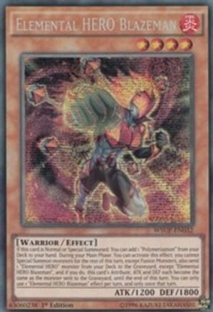 Elemental HERO Blazeman (WSUP-EN032) - World Superstars 1st Edition - Premium Yugioh Single from Konami - Just $3.26! Shop now at Game Crave Tournament Store