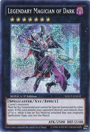 Legendary Magician of Dark (WSUP-EN052) - World Superstars 1st Edition - Premium Yugioh Single from Konami - Just $13.46! Shop now at Game Crave Tournament Store