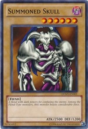 Summoned Skull (DEM1-EN001) - Demo Pack Unlimited - Premium Yugioh Single from Konami - Just $0.38! Shop now at Game Crave Tournament Store
