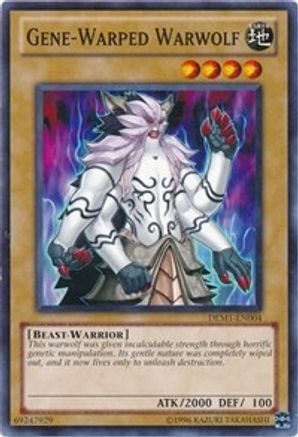 Gene-Warped Warwolf (DEM1-EN004) - Demo Pack Unlimited - Premium Yugioh Single from Konami - Just $0.25! Shop now at Game Crave Tournament Store
