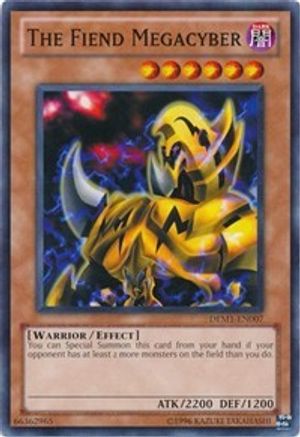 The Fiend Megacyber (DEM1-EN007) - Demo Pack Unlimited - Premium Yugioh Single from Konami - Just $0.26! Shop now at Game Crave Tournament Store