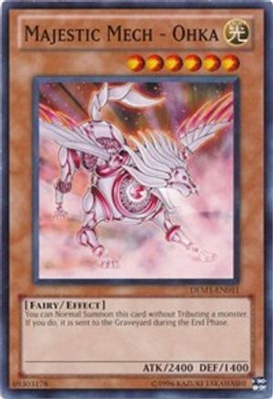 Majestic Mech - Ohka (DEM1-EN011) - Demo Pack Unlimited - Premium Yugioh Single from Konami - Just $0.25! Shop now at Game Crave Tournament Store