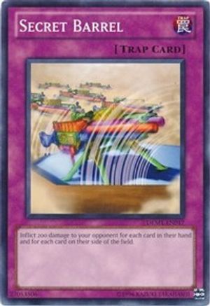 Secret Barrel (DEM1-EN017) - Demo Pack Unlimited - Premium Yugioh Single from Konami - Just $0.82! Shop now at Game Crave Tournament Store