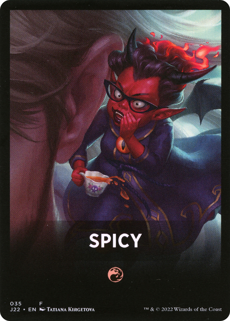 Spicy (FJ22-035) - Jumpstart 2022 Front Cards - Premium MTG Single from Wizards of the Coast - Just $0! Shop now at Game Crave Tournament Store