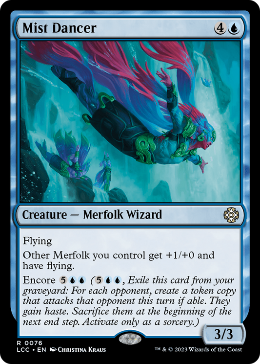 Mist Dancer (LCC-076) - The Lost Caverns of Ixalan Commander - Premium MTG Single from Wizards of the Coast - Just $0.08! Shop now at Game Crave Tournament Store