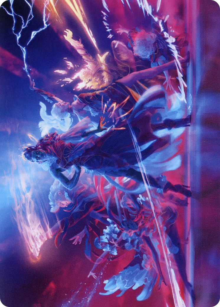Prismari Command // Prismari Command (ASTX-035) - Strixhaven Art Series (Borderless) Foil - Premium MTG Single from Wizards of the Coast - Just $0! Shop now at Game Crave Tournament Store