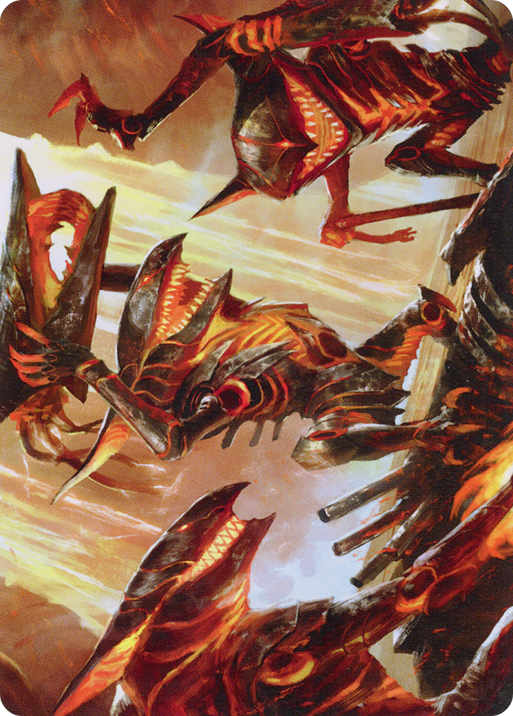 Gleeful Demolition // Gleeful Demolition (AONE-028) - Phyrexia: All Will Be One Art Series (Borderless) Foil - Premium MTG Single from Wizards of the Coast - Just $0! Shop now at Game Crave Tournament Store