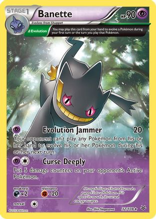 Banette 32/108 - Roaring Skies - Premium Pokemon Single from Nintendo - Just $0.50! Shop now at Game Crave Tournament Store