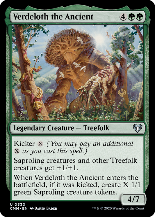 Verdeloth the Ancient (CMM-330) - Commander Masters - Premium MTG Single from Wizards of the Coast - Just $0.08! Shop now at Game Crave Tournament Store