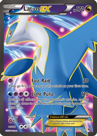 Latios-EX 101/108 - Roaring Skies Holofoil - Premium Pokemon Single from Nintendo - Just $11.39! Shop now at Game Crave Tournament Store