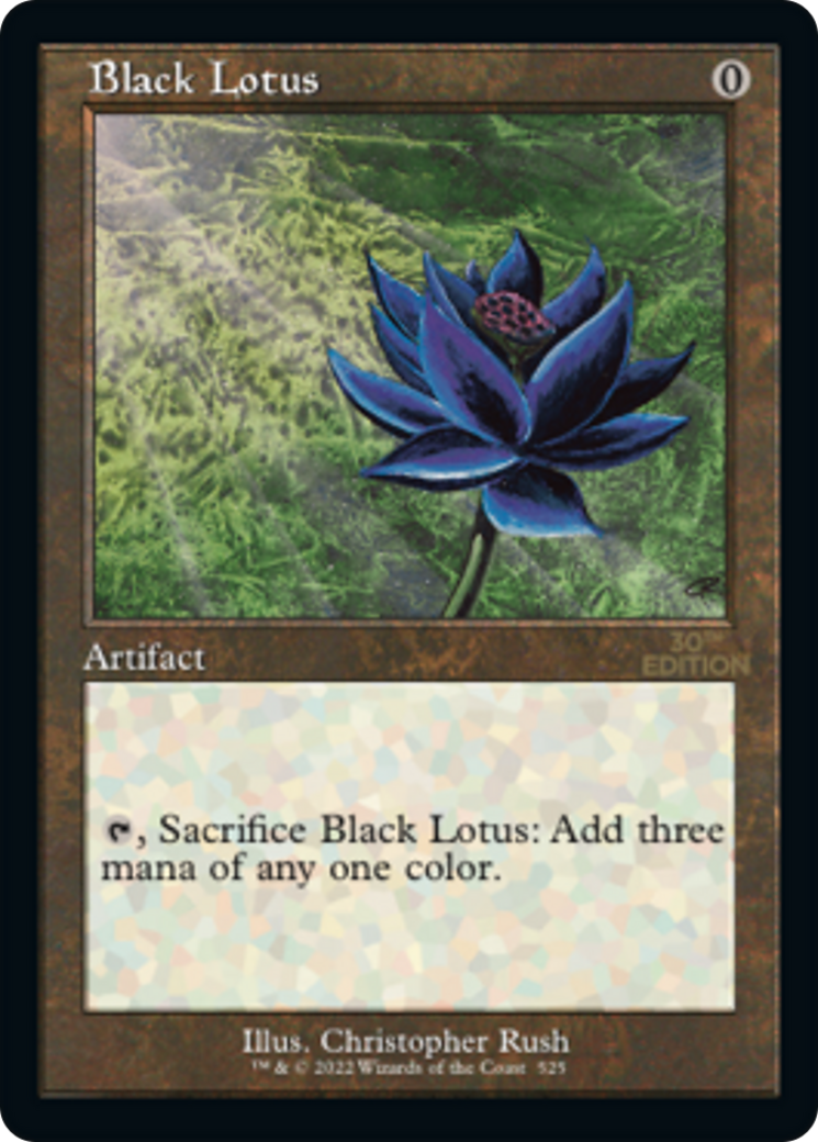 Black Lotus (30A-525) - 30th Anniversary Edition - Premium MTG Single from Wizards of the Coast - Just $0! Shop now at Game Crave Tournament Store
