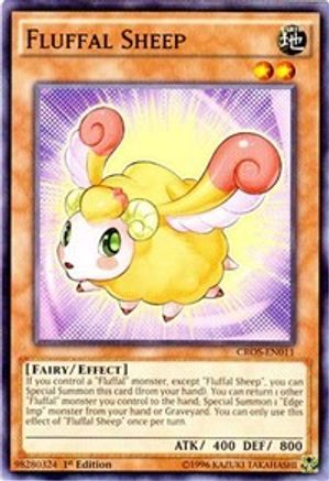 Fluffal Sheep (CROS-EN011) - Crossed Souls Unlimited - Premium Yugioh Single from Konami - Just $0.25! Shop now at Game Crave Tournament Store