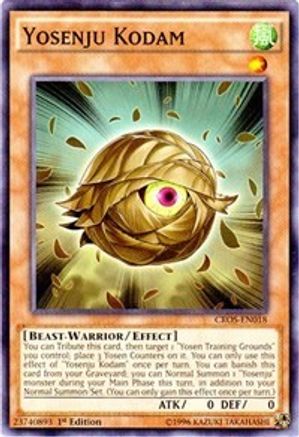Yosenju Kodam (CROS-EN018) - Crossed Souls 1st Edition - Premium Yugioh Single from Konami - Just $0.25! Shop now at Game Crave Tournament Store