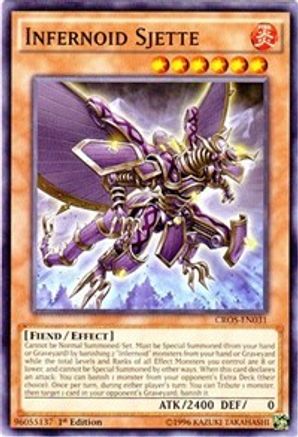 Infernoid Sjette (CROS-EN031) - Crossed Souls Unlimited - Premium Yugioh Single from Konami - Just $0.25! Shop now at Game Crave Tournament Store