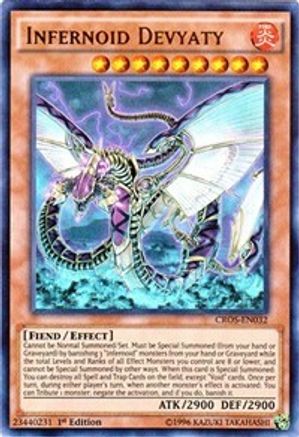 Infernoid Devyaty (CROS-EN032) - Crossed Souls Unlimited - Premium Yugioh Single from Konami - Just $1.30! Shop now at Game Crave Tournament Store