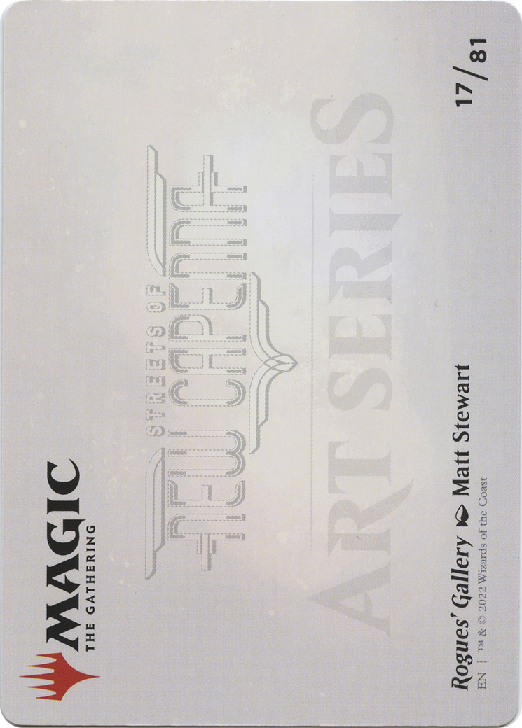 Rogues' Gallery // Rogues' Gallery (ASNC-017) - New Capenna Art Series (Borderless) Foil - Premium MTG Single from Wizards of the Coast - Just $0! Shop now at Game Crave Tournament Store