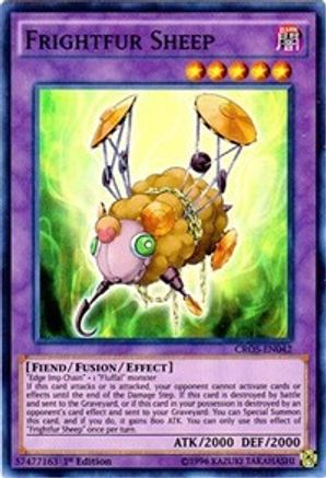 Frightfur Sheep (CROS-EN042) - Crossed Souls 1st Edition - Premium Yugioh Single from Konami - Just $0.28! Shop now at Game Crave Tournament Store