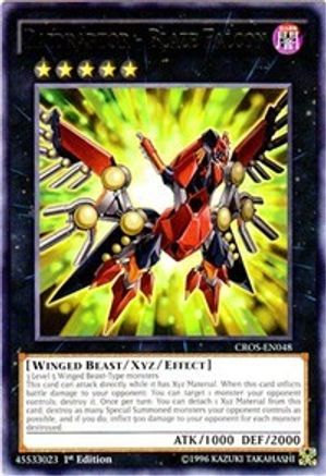Raidraptor - Blaze Falcon (CROS-EN048) - Crossed Souls 1st Edition - Premium Yugioh Single from Konami - Just $0.28! Shop now at Game Crave Tournament Store