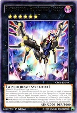 Raidraptor - Revolution Falcon (CROS-EN049) - Crossed Souls Unlimited - Premium Yugioh Single from Konami - Just $0.25! Shop now at Game Crave Tournament Store