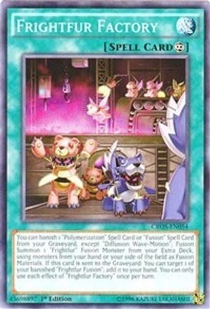 Frightfur Factory (CROS-EN054) - Crossed Souls 1st Edition - Premium Yugioh Single from Konami - Just $0.23! Shop now at Game Crave Tournament Store