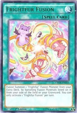 Frightfur Fusion (CROS-EN056) - Crossed Souls 1st Edition - Premium Yugioh Single from Konami - Just $0.28! Shop now at Game Crave Tournament Store