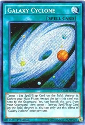 Galaxy Cyclone (CROS-EN062) - Crossed Souls Unlimited - Premium Yugioh Single from Konami - Just $0.34! Shop now at Game Crave Tournament Store