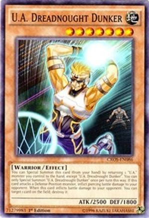U.A. Dreadnought Dunker (CROS-EN086) - Crossed Souls Unlimited - Premium Yugioh Single from Konami - Just $0.25! Shop now at Game Crave Tournament Store