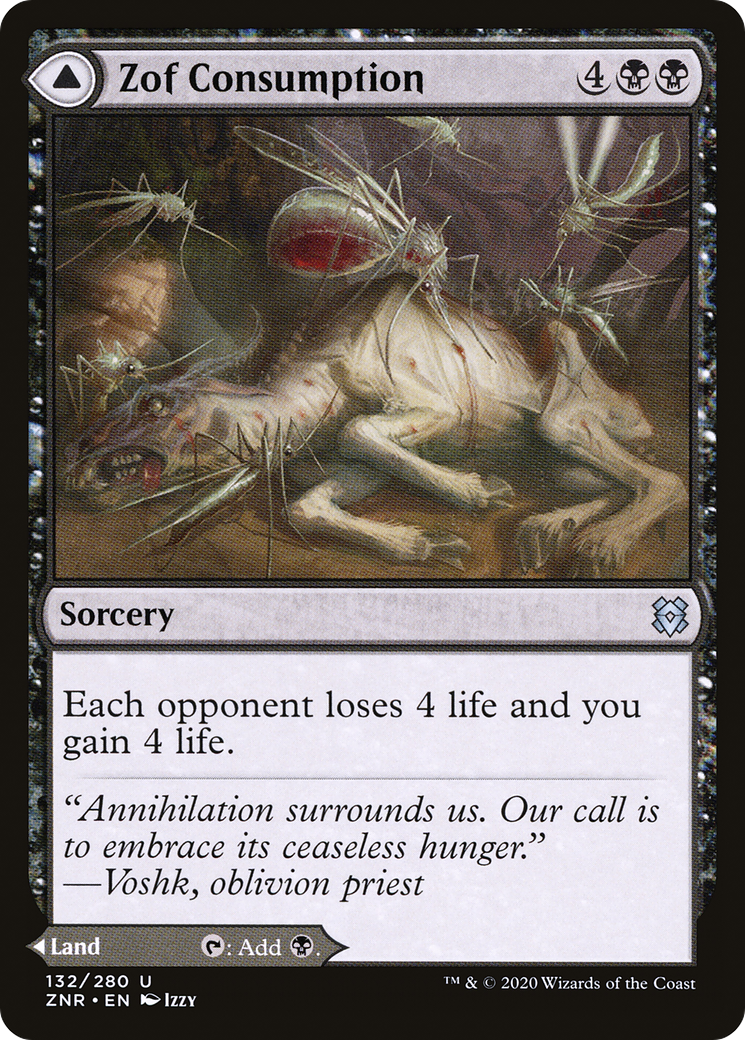 Zof Consumption // Zof Bloodbog (ZNR-132) - Zendikar Rising - Premium MTG Single from Wizards of the Coast - Just $0.25! Shop now at Game Crave Tournament Store