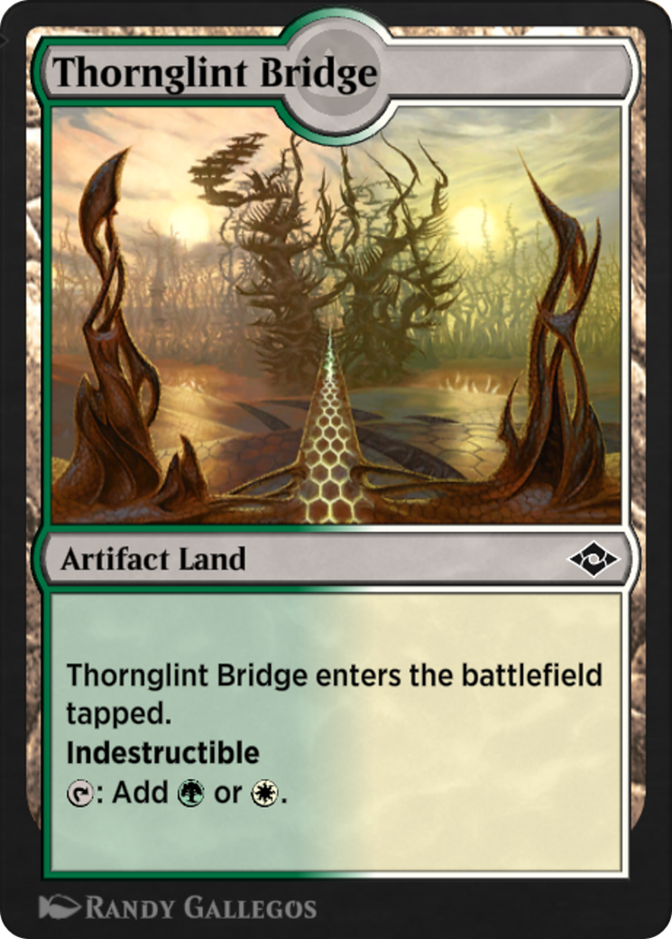Thornglint Bridge (HA6-020) - Historic Anthology 6 - Premium MTG Single from Wizards of the Coast - Just $0! Shop now at Game Crave Tournament Store