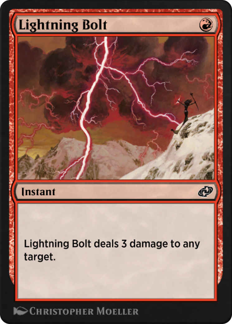 Lightning Bolt (J21-787) - Jumpstart: Historic Horizons - Premium MTG Single from Wizards of the Coast - Just $0! Shop now at Game Crave Tournament Store