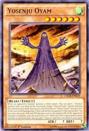 Yosenju Oyam (CROS-EN019) - Crossed Souls 1st Edition - Premium Yugioh Single from Konami - Just $0.26! Shop now at Game Crave Tournament Store