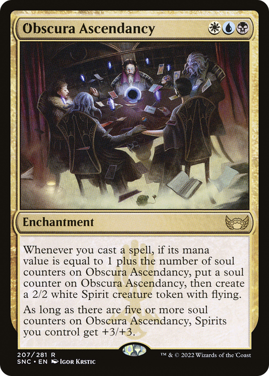 Obscura Ascendancy (SNC-207) - Streets of New Capenna - Premium MTG Single from Wizards of the Coast - Just $0.08! Shop now at Game Crave Tournament Store