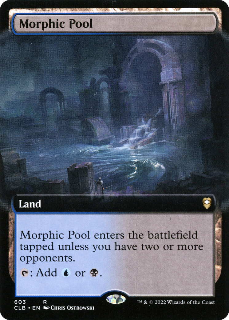Morphic Pool (CLB-603) - Commander Legends: Battle for Baldur's Gate: (Extended Art) Foil - Premium MTG Single from Wizards of the Coast - Just $4.20! Shop now at Game Crave Tournament Store