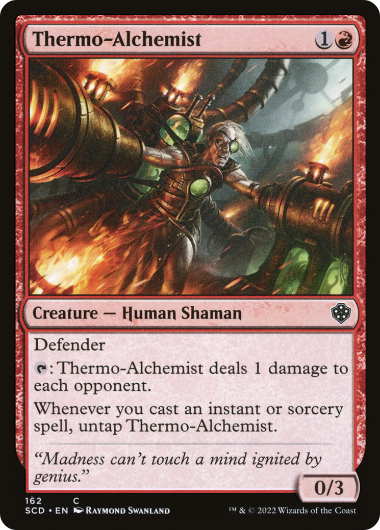 Thermo-Alchemist (SCD-162) - Starter Commander Decks - Premium MTG Single from Wizards of the Coast - Just $0.08! Shop now at Game Crave Tournament Store