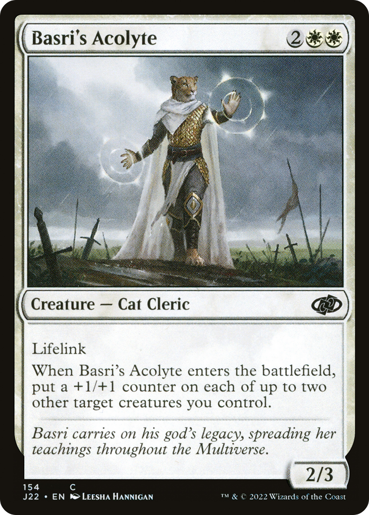 Basri's Acolyte (J22-154) - Jumpstart 2022 - Premium MTG Single from Wizards of the Coast - Just $0.08! Shop now at Game Crave Tournament Store