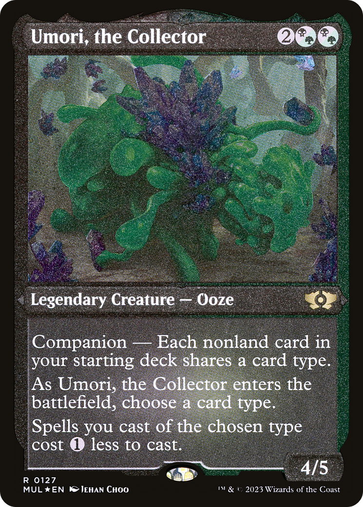 Umori, the Collector (MUL-127) - Multiverse Legends: (companion) Etched Foil - Premium MTG Single from Wizards of the Coast - Just $0.33! Shop now at Game Crave Tournament Store