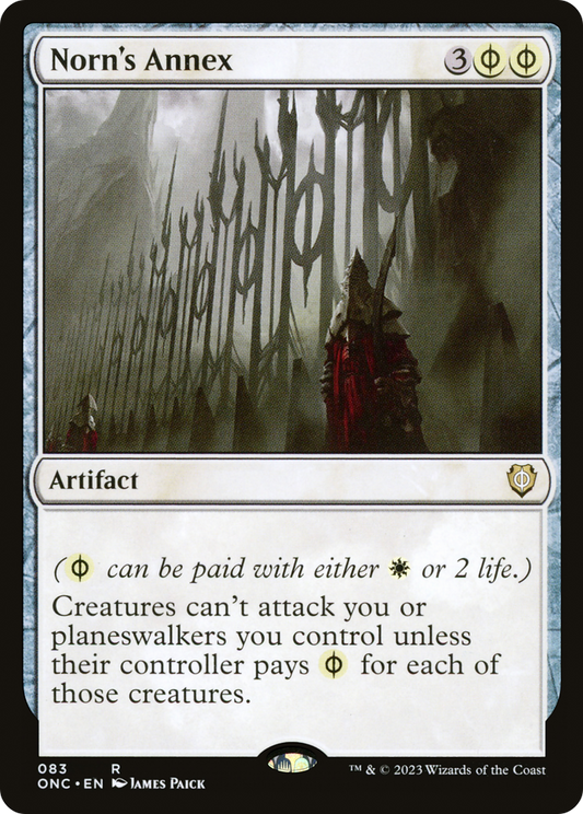 Norn's Annex (ONC-083) - Phyrexia: All Will Be One Commander - Premium MTG Single from Wizards of the Coast - Just $0.46! Shop now at Game Crave Tournament Store