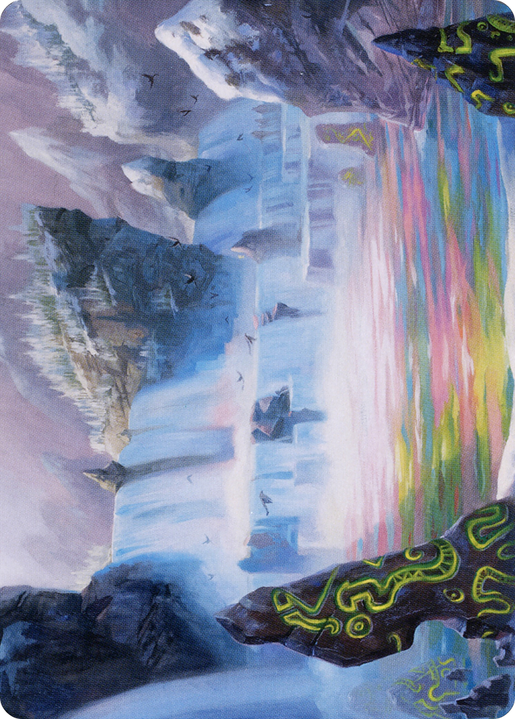 Glittering Frost // Glittering Frost (AKHM-045) - Kaldheim Art Series (Borderless) - Premium MTG Single from Wizards of the Coast - Just $0! Shop now at Game Crave Tournament Store