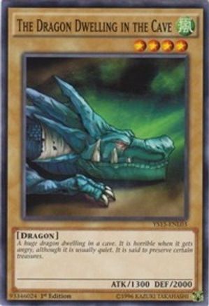 The Dragon Dwelling in the Cave (YS15-ENL03) - Starter Deck: Dark Legion 1st Edition - Premium Yugioh Single from Konami - Just $0.25! Shop now at Game Crave Tournament Store