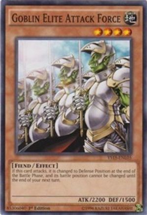 Goblin Elite Attack Force (YS15-ENL05) - Starter Deck: Dark Legion 1st Edition - Premium Yugioh Single from Konami - Just $0.25! Shop now at Game Crave Tournament Store