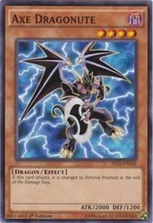 Axe Dragonute (YS15-ENL06) - Starter Deck: Dark Legion 1st Edition - Premium Yugioh Single from Konami - Just $0.26! Shop now at Game Crave Tournament Store
