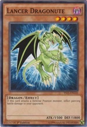 Lancer Dragonute (YS15-ENL10) - Starter Deck: Dark Legion 1st Edition - Premium Yugioh Single from Konami - Just $0.27! Shop now at Game Crave Tournament Store