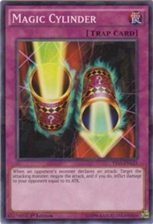 Magic Cylinder (Shatterfoil) (YS15-ENL23) - Starter Deck: Dark Legion 1st Edition - Premium Yugioh Single from Konami - Just $0.42! Shop now at Game Crave Tournament Store