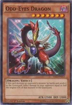 Odd-Eyes Dragon (Shatterfoil) (YS15-ENF03) - Starter Deck: Saber Force 1st Edition - Premium Yugioh Single from Konami - Just $0.25! Shop now at Game Crave Tournament Store