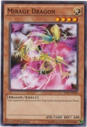 Mirage Dragon (YS15-ENF08) - Starter Deck: Saber Force 1st Edition - Premium Yugioh Single from Konami - Just $0.25! Shop now at Game Crave Tournament Store