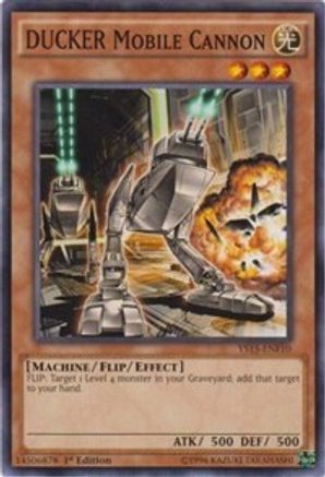DUCKER Mobile Cannon (YS15-ENF10) - Starter Deck: Saber Force 1st Edition - Premium Yugioh Single from Konami - Just $0.25! Shop now at Game Crave Tournament Store