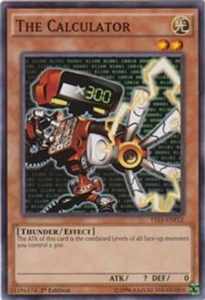 The Calculator (YS15-ENF12) - Starter Deck: Saber Force 1st Edition - Premium Yugioh Single from Konami - Just $0.25! Shop now at Game Crave Tournament Store