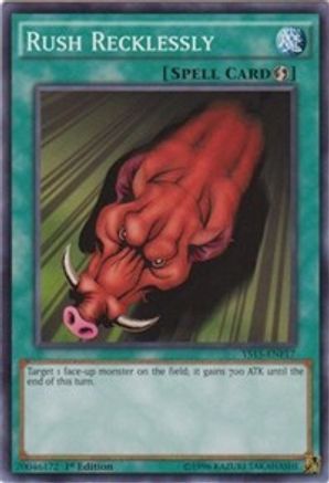 Rush Recklessly (YS15-ENF17) - Starter Deck: Saber Force 1st Edition - Premium Yugioh Single from Konami - Just $0.25! Shop now at Game Crave Tournament Store