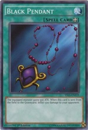 Black Pendant (YS15-ENF19) - Starter Deck: Saber Force 1st Edition - Premium Yugioh Single from Konami - Just $0.25! Shop now at Game Crave Tournament Store