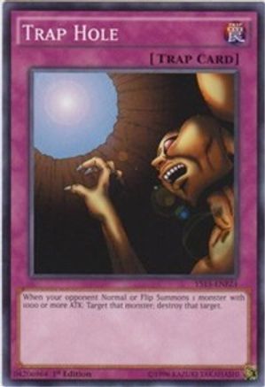 Trap Hole (YS15-ENF24) - Starter Deck: Saber Force 1st Edition - Premium Yugioh Single from Konami - Just $0.25! Shop now at Game Crave Tournament Store
